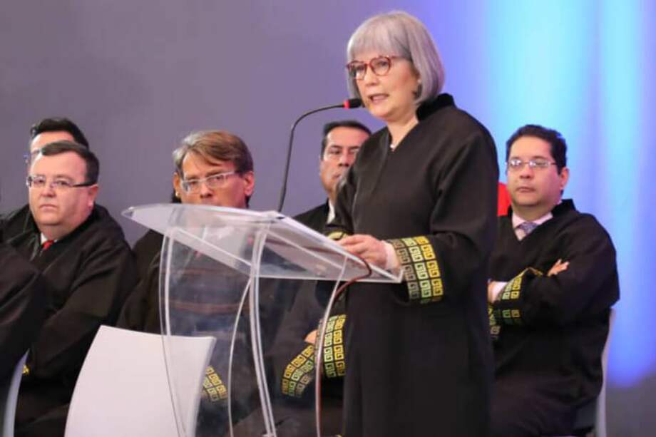 Patricia Linares, presidenta de la Jurisdicción Especial para la Paz (JEP)./Archivo.