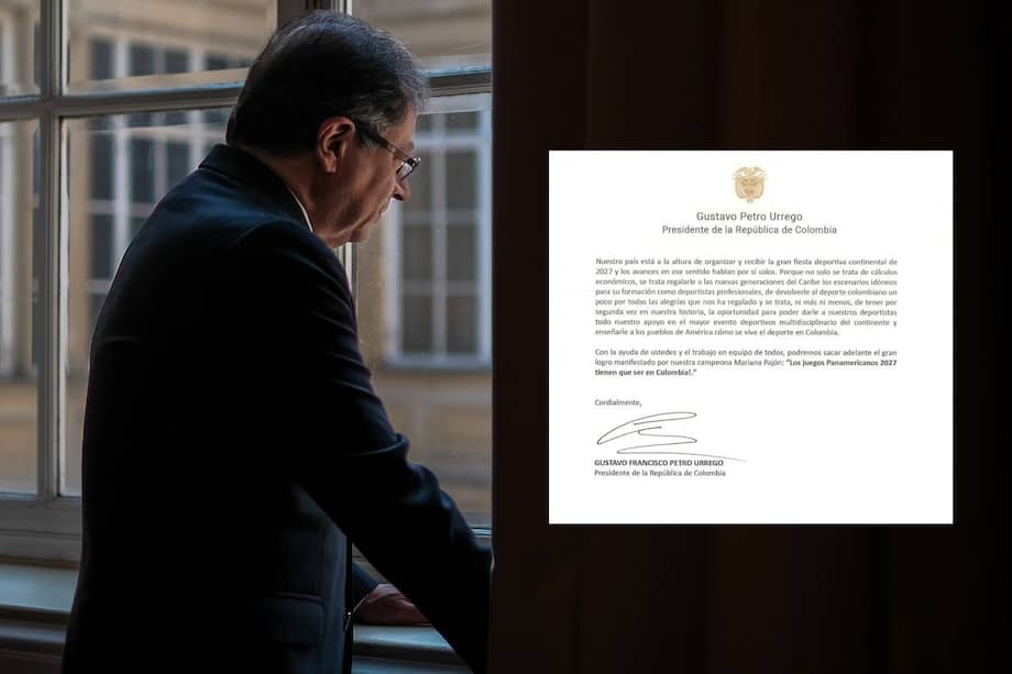 El presidente Gustavo Petro envió una carta dirigida a Panam Sports.