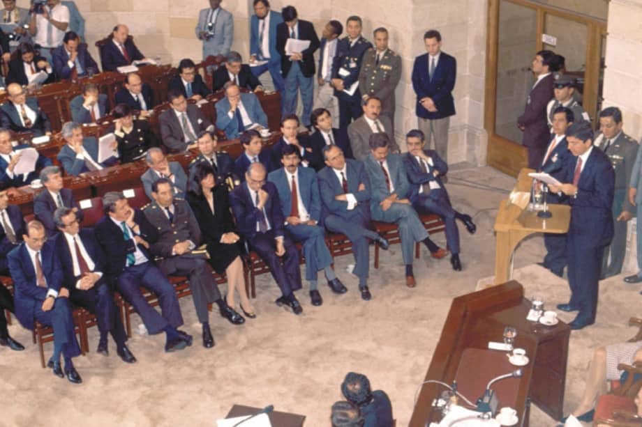 El 19 de junio de 1991, la Asamblea Constituyente le dijo no a la extradición. / Archivo