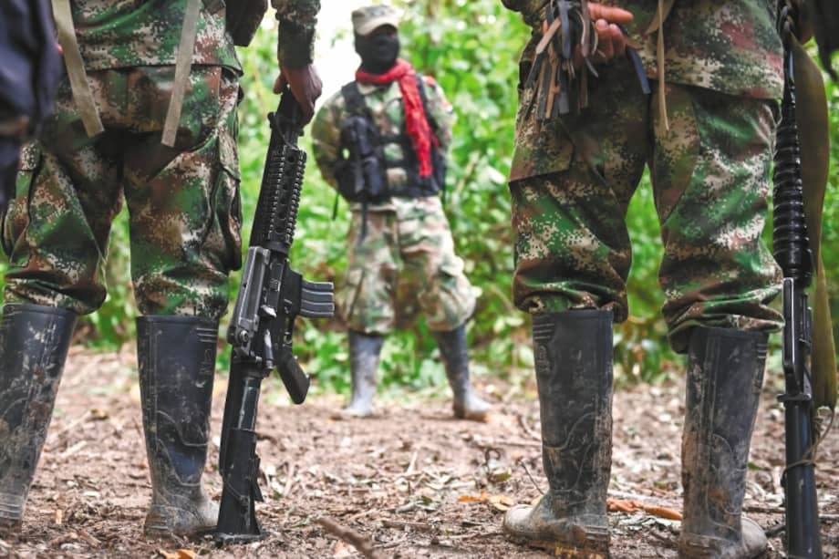 El Estado Mayor Central confirmó el secuestro de cuatro combatientes del ELN. (Foto de referencia) / AFP / Raul ARBOLEDA
