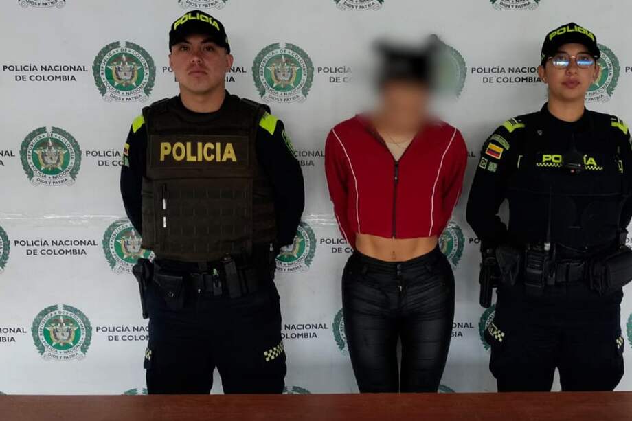 La mujer fue identificada plenamente por la Policía como ciudadana extranjera