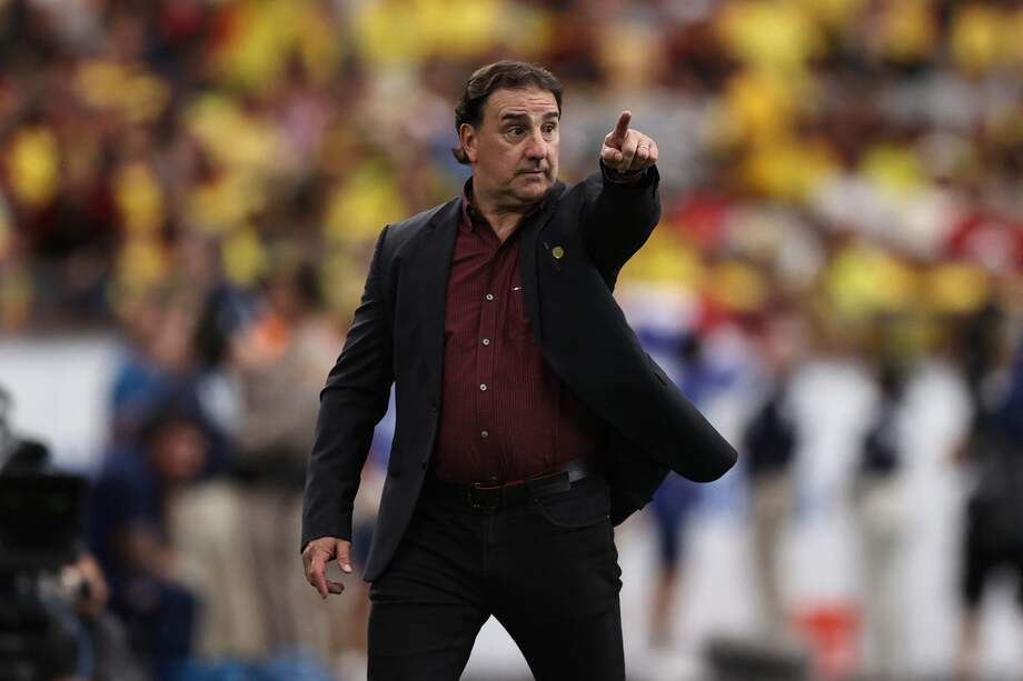 Néstor Lorenzo, técnico de Colombia en la Copa América 2024.