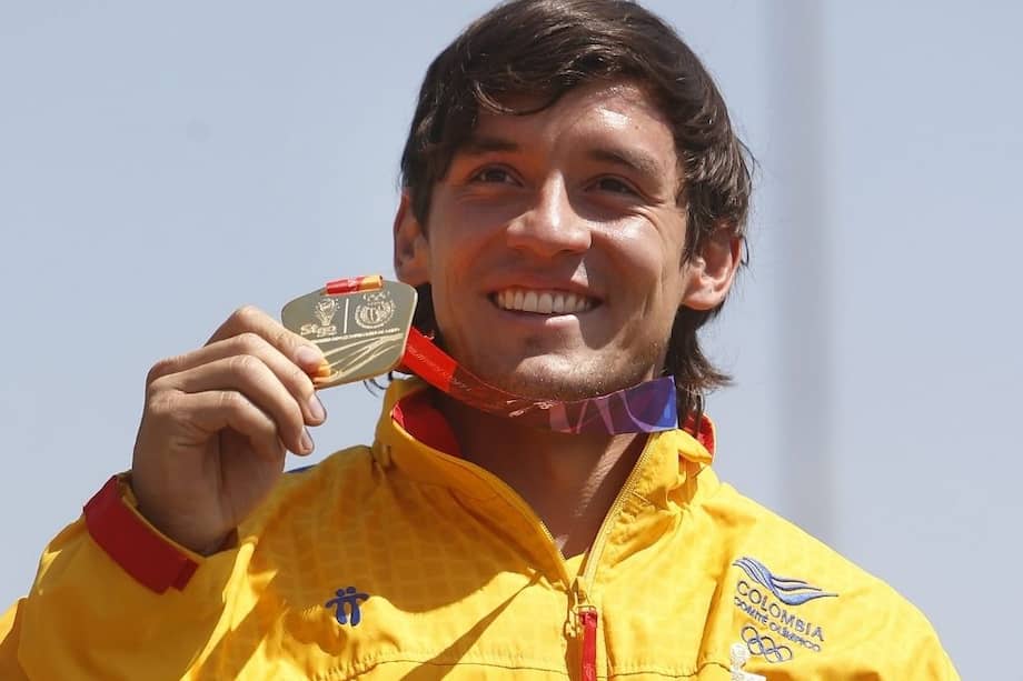 El bronce olímpico en Londres 2012, el momento más glorioso en la carrera de Carlos Mario Oquendo. /AFP